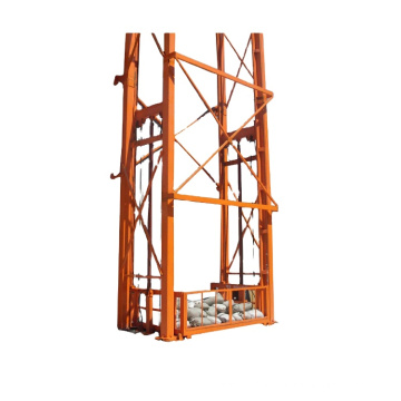 Portable Small Hydraulic Vertical Chain Residential Freight Cargo Lift Elevators elevator guide rail